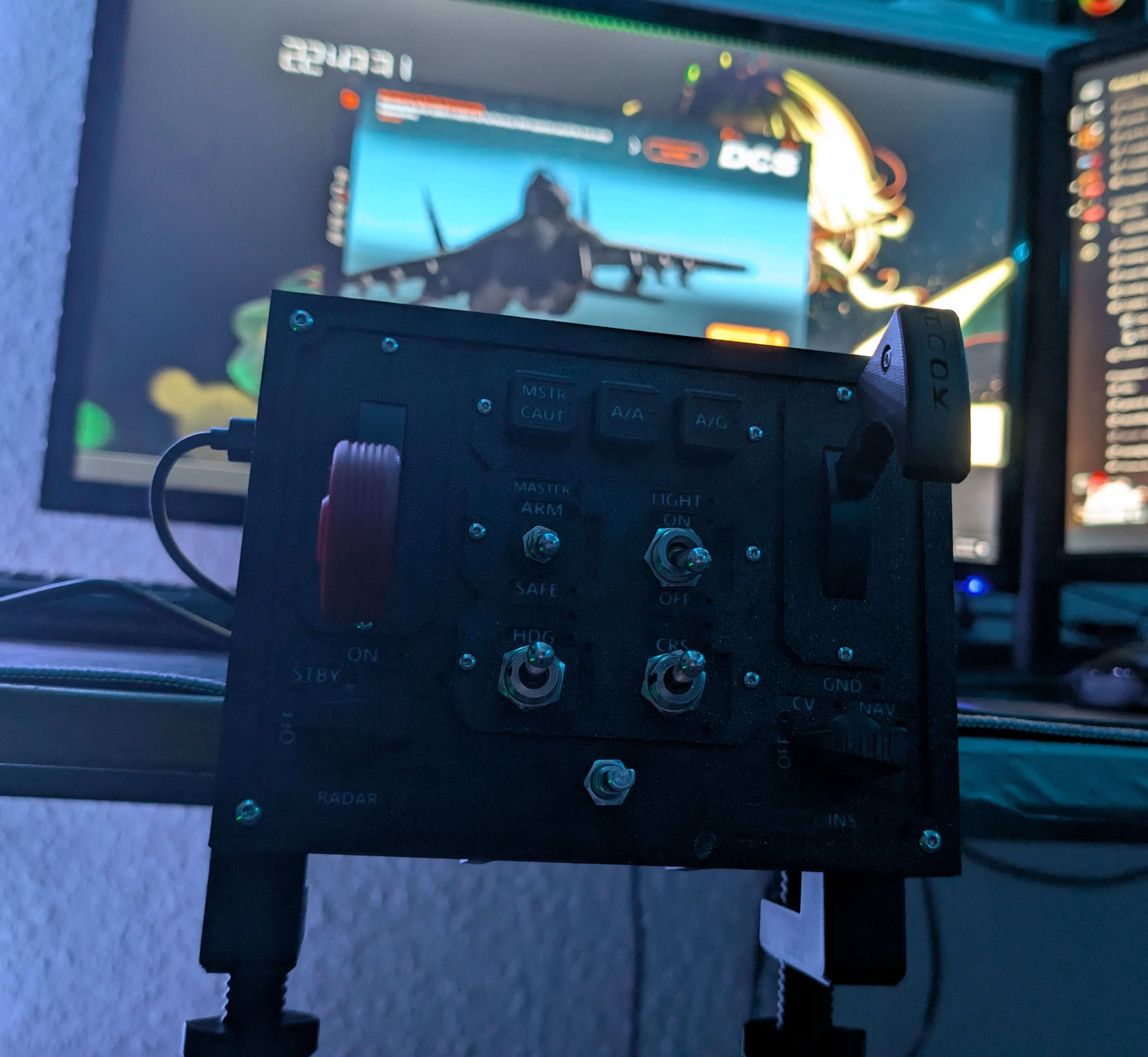 SIMINPUT - Modular Sim Racing & Flight Button Box