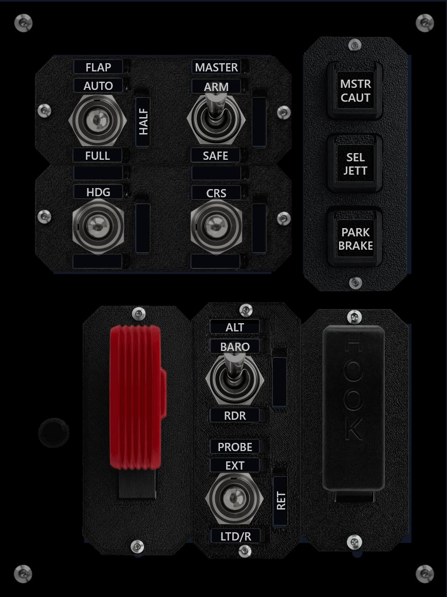 SIMINPUT - Modular Sim Racing & Flight Button Box